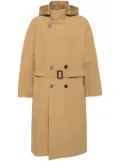 CROQUIS double-breasted trench coat - Brown