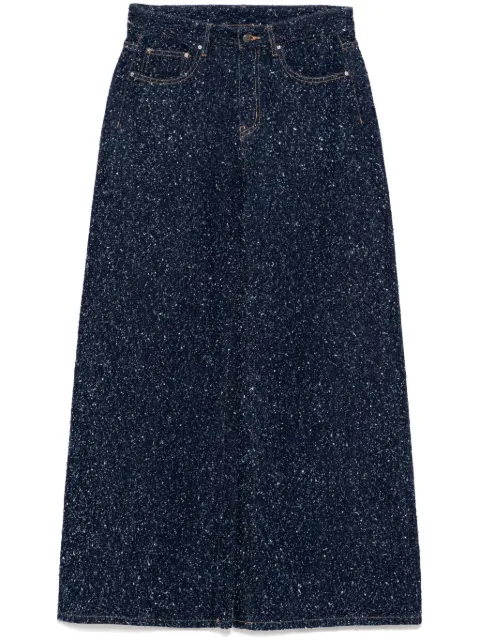 JNBY wide-leg zip-up jeans
