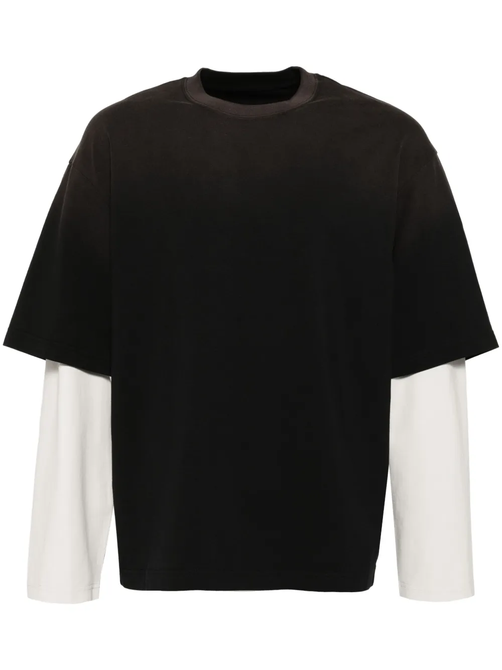 panelled T-shirt