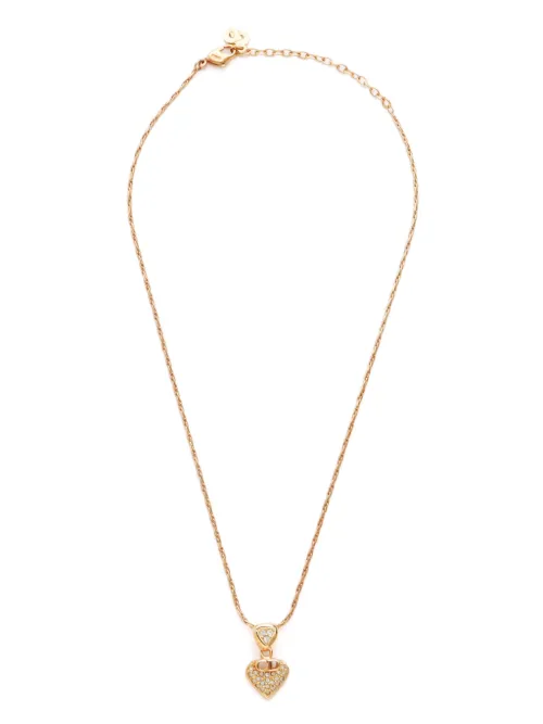 Collier à pendentif cœur (années 2000) - Christian Dior Pre-Owned - Modalova