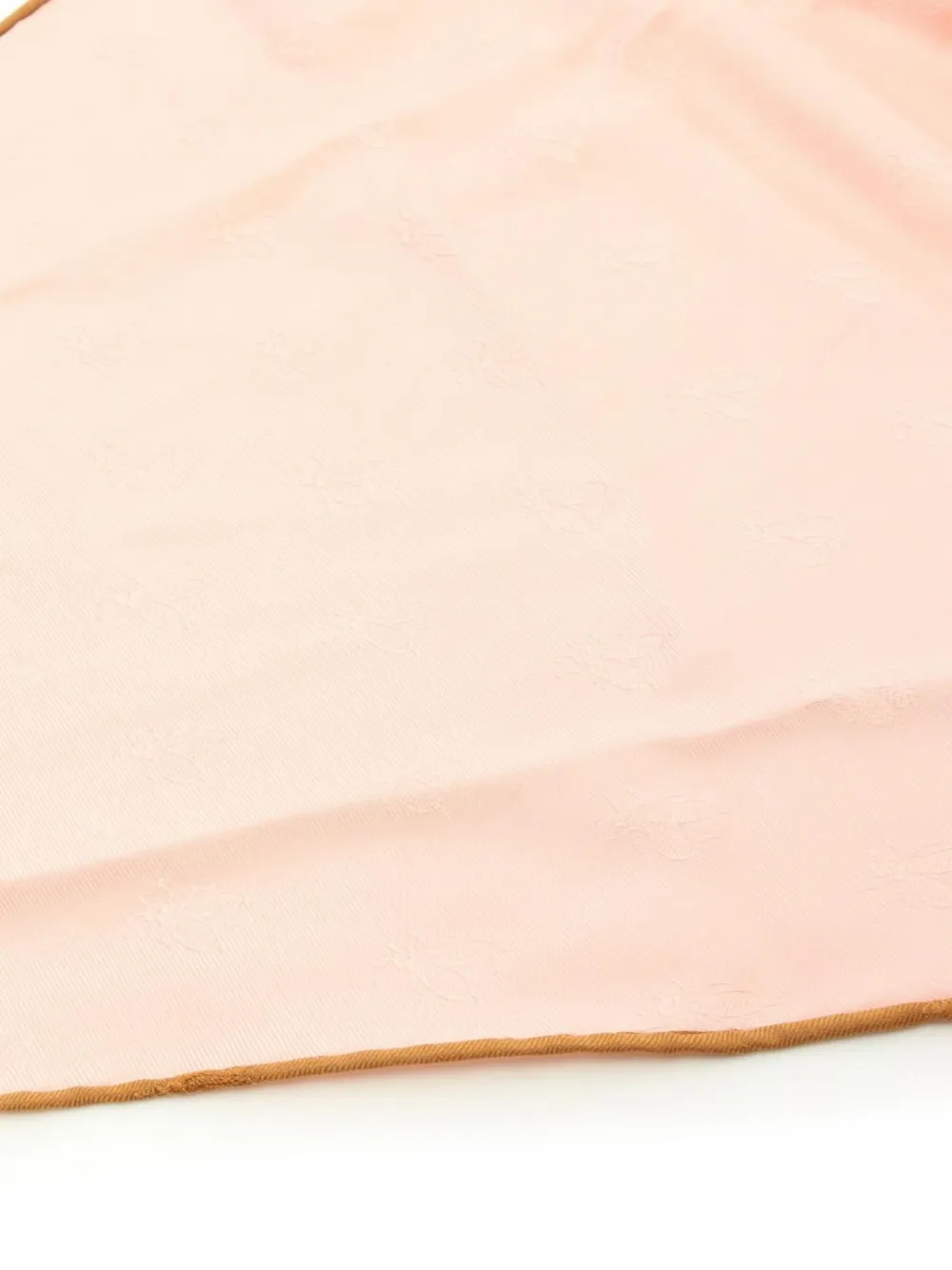 Pre-owned Hermes 2010s Losange Gm Scarf In Pink