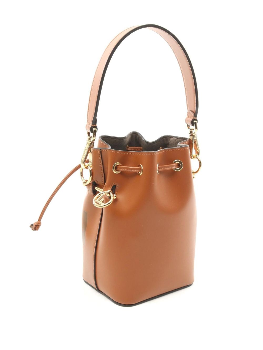 Fendi Pre-Owned 2010 Mon Trésor mini bucket-tas - Bruin