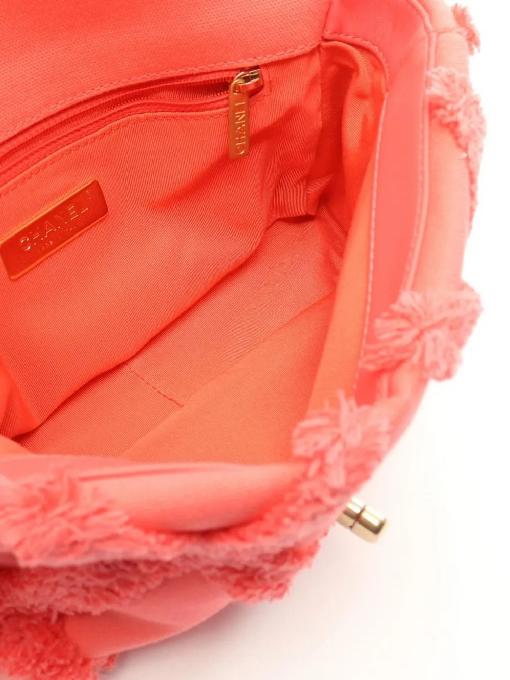 Pre-owned Chanel 2020-2021 Matelassé Chain Shoulder Bag In Pink