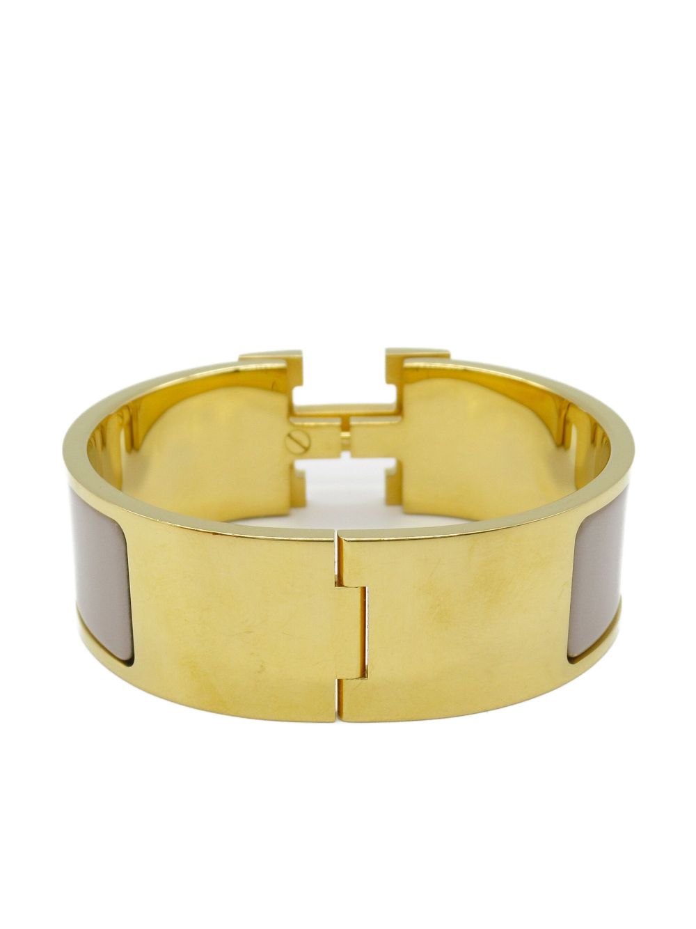 Hermès Pre-Owned 2010s Click Clack GM armband - Goud