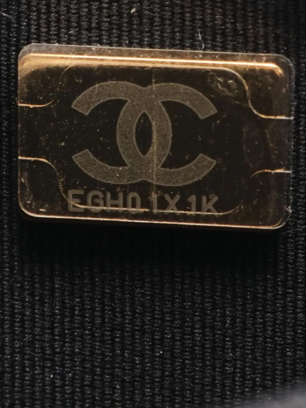Pre-owned Chanel 2021 Matelassé Wallet-on-chain In Black