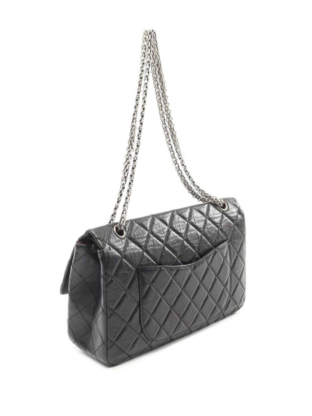 CHANEL Pre-Owned 2009 2.55 schoudertas - Zwart