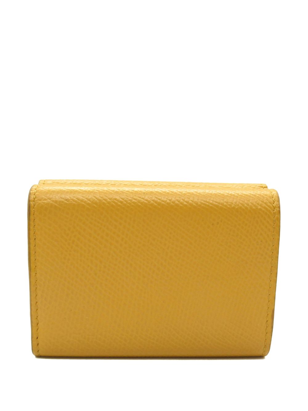 Céline Pre-Owned 2000s leather tri-fold wallet - Yellow