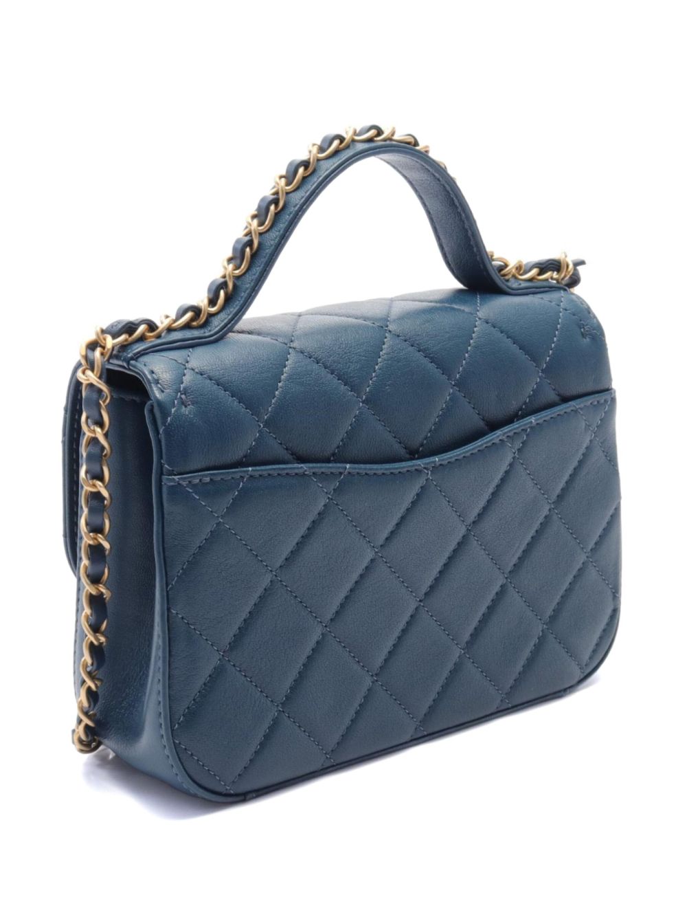 CHANEL Pre-Owned 2019 CC gewatteerde schoudertas - Blauw