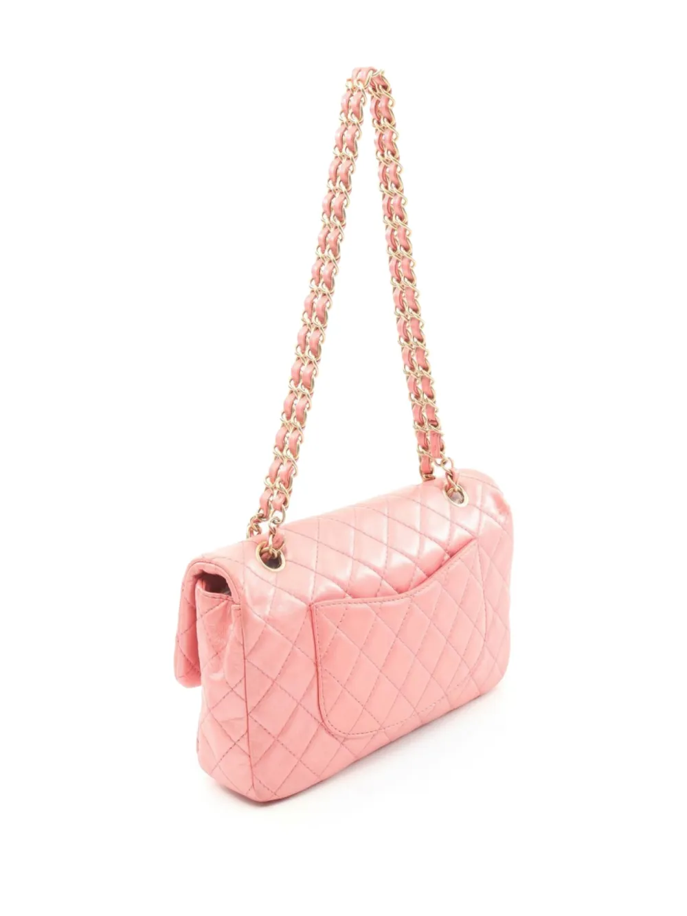 CHANEL Pre-Owned 2010-2011 Classic Flap schoudertas - Roze