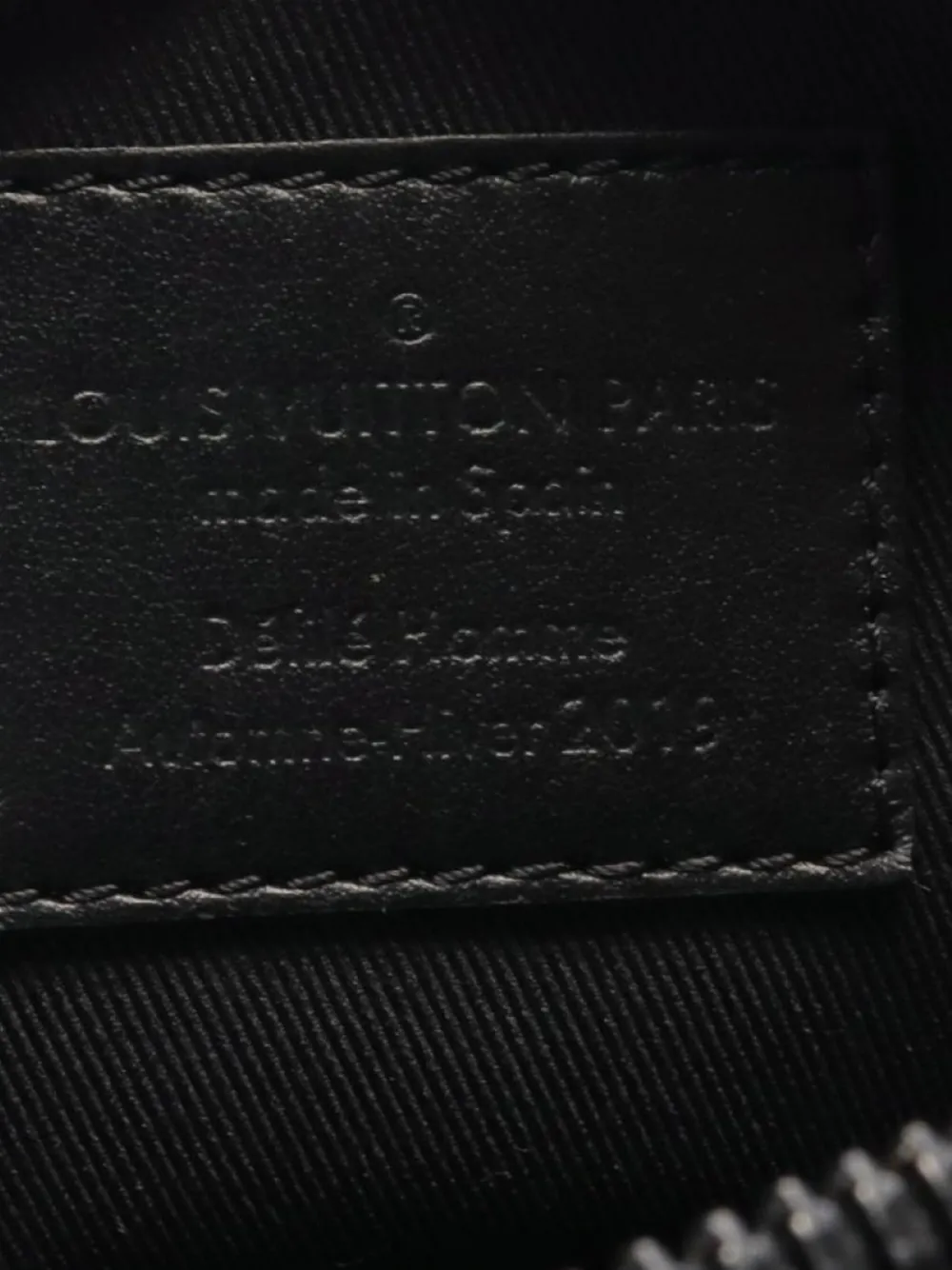 Pre-owned Louis Vuitton 2019 Danube Rainbow Messenger Bag In Black