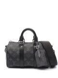 Louis Vuitton Pre-Owned 2021 Keepall Bandouliere 25 two-way travel bag - Black