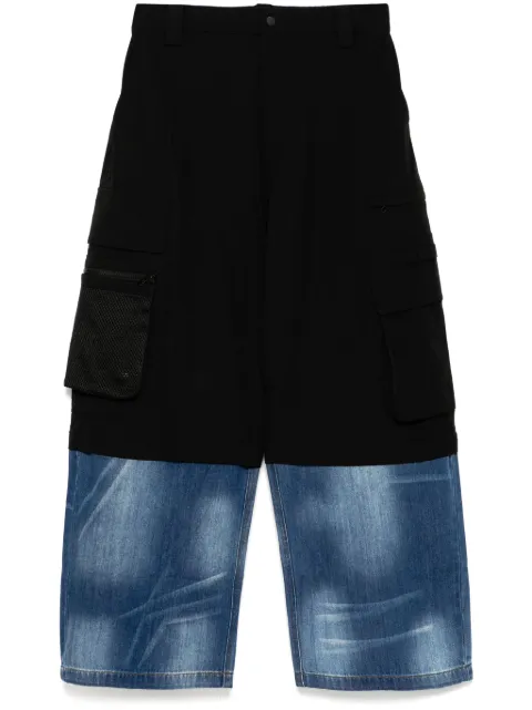 CROQUIS pantalones cargo con paneles