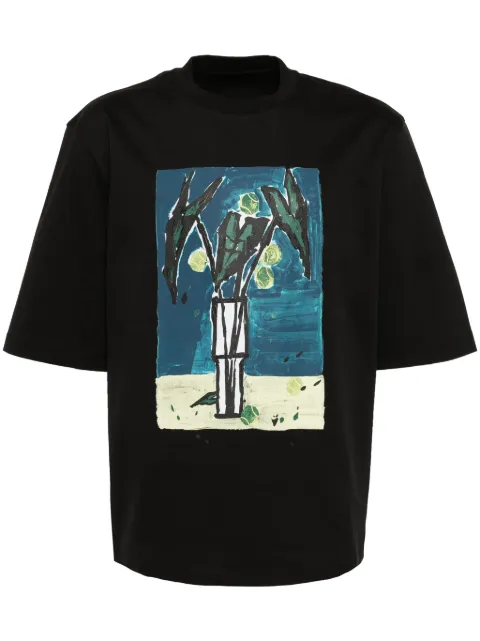 CROQUIS pattern-printed T-shirt