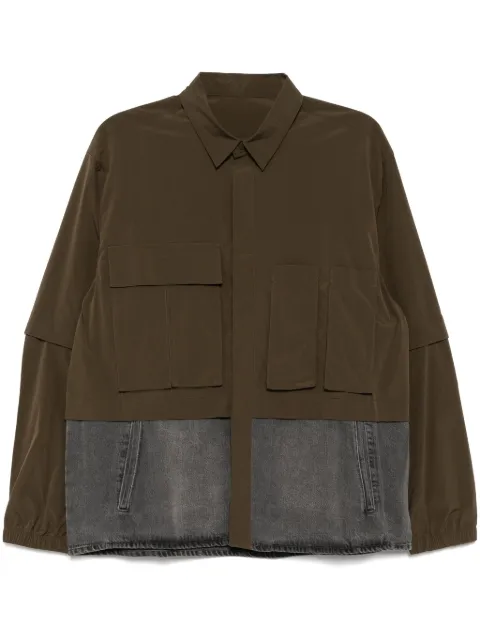 CROQUIS panelled long-sleeves jacket