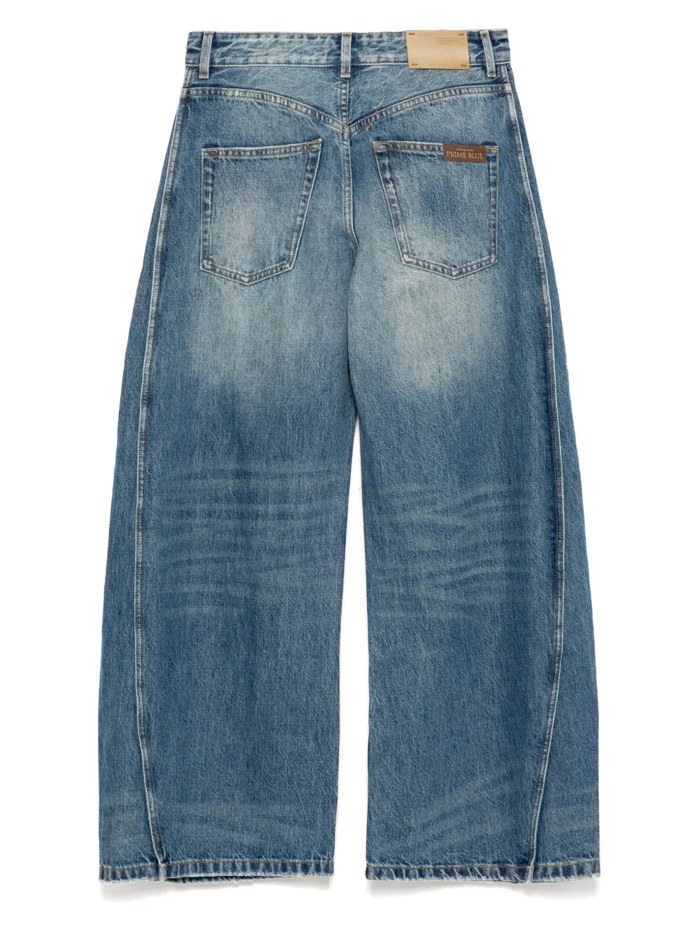 JNBY Extra lange jeans met rits - Blauw