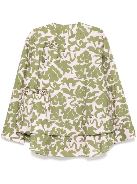 JNBY curled hem jacket