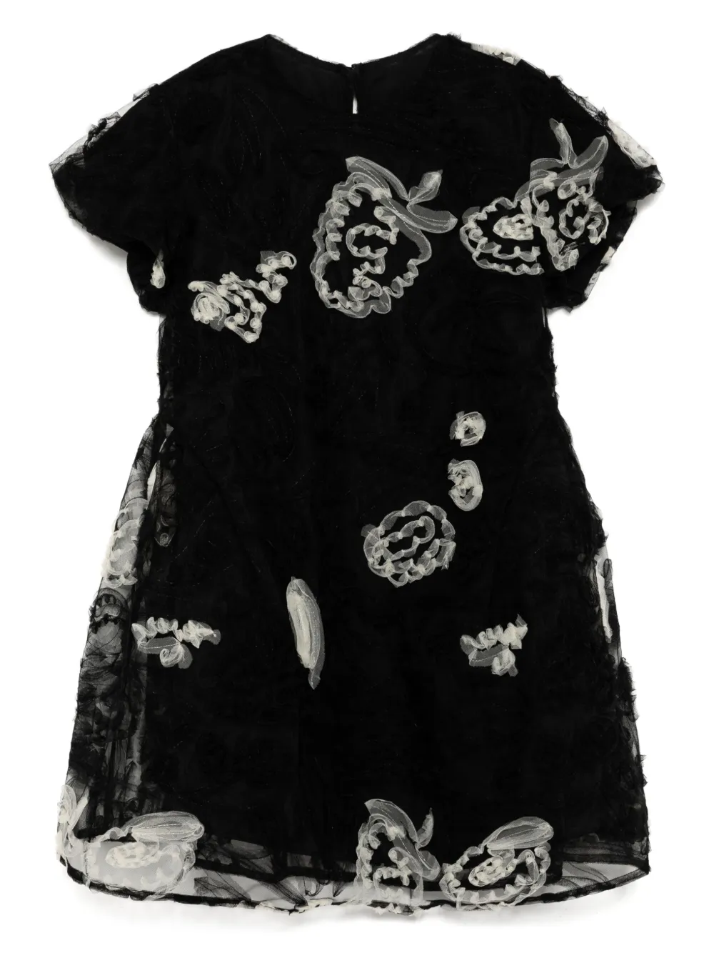 jnby by JNBY robe brodée à manches courtes - Noir