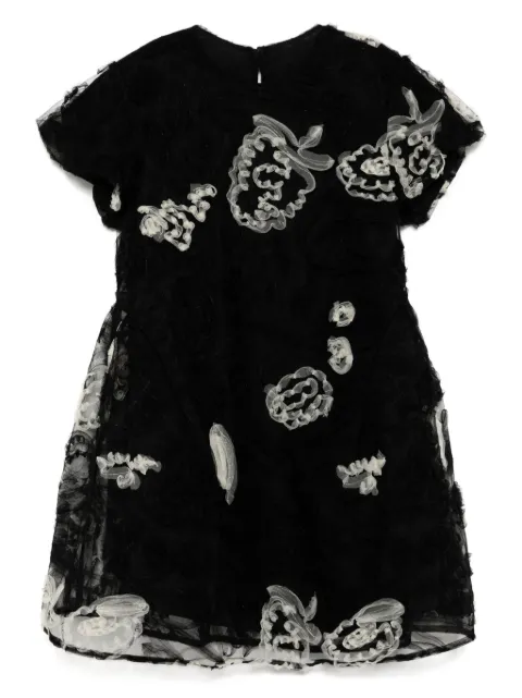 jnby by JNBY embroidered short sleeves dress