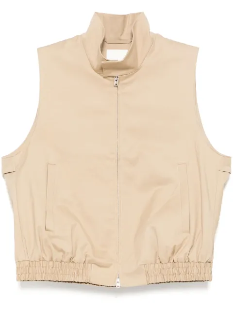 JNBY stand-up collar vest
