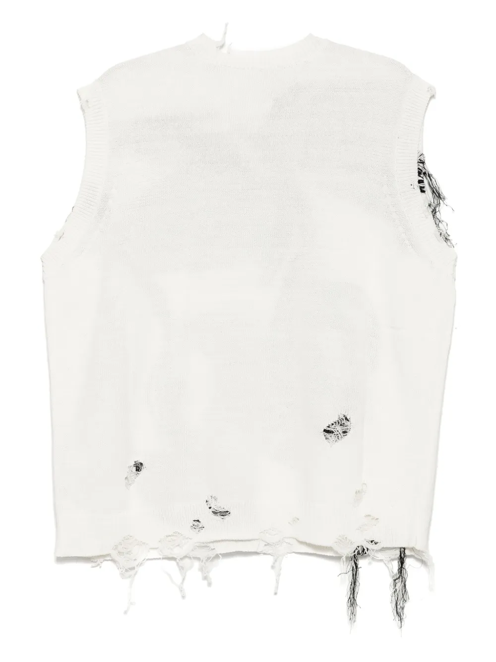 JNBY Vest met jacquard - Wit