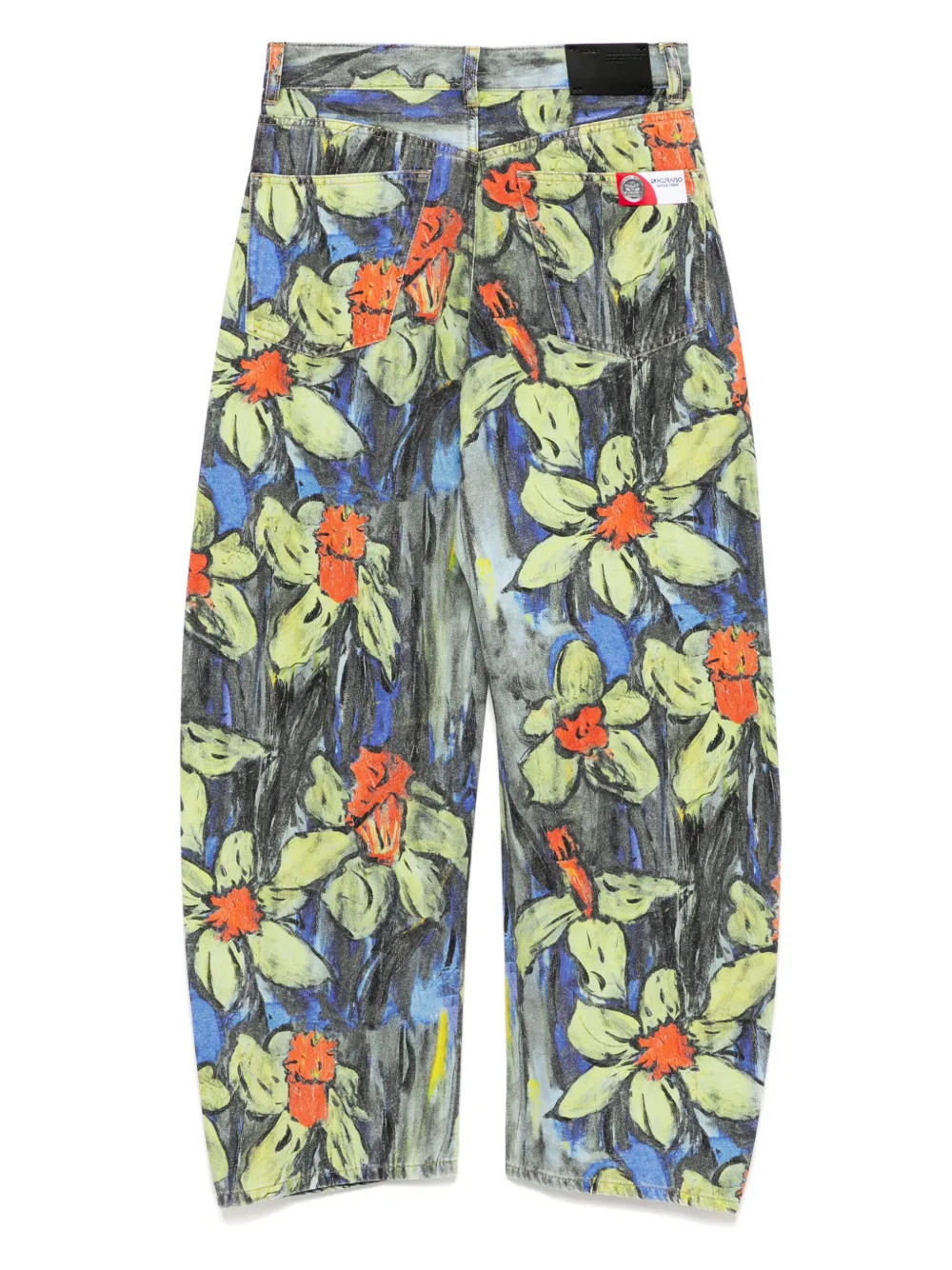 JNBY Jeans met bloemenprint - Blauw