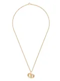Christian Dior Pre-Owned 2000s CD-pendant necklace - Gold