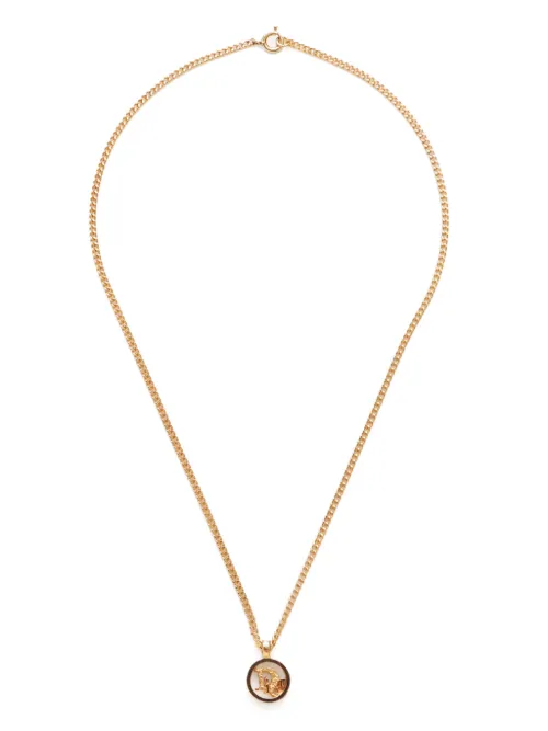 Collier à pendentif logo (années 2000) - Christian Dior Pre-Owned - Modalova