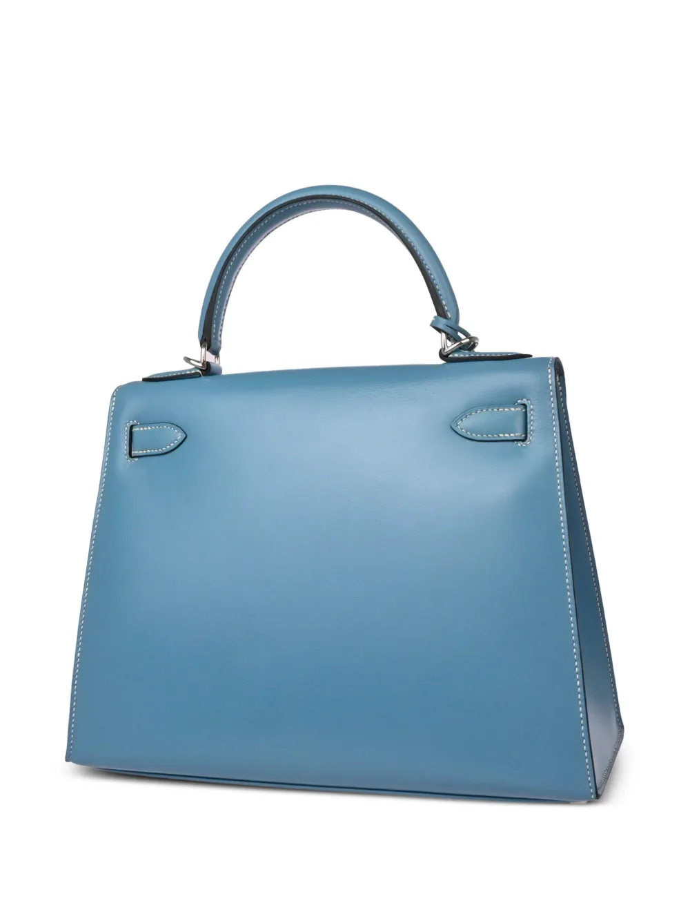 Hermès Pre-Owned 2001 Kelly 28 Sellier handtas - Blauw