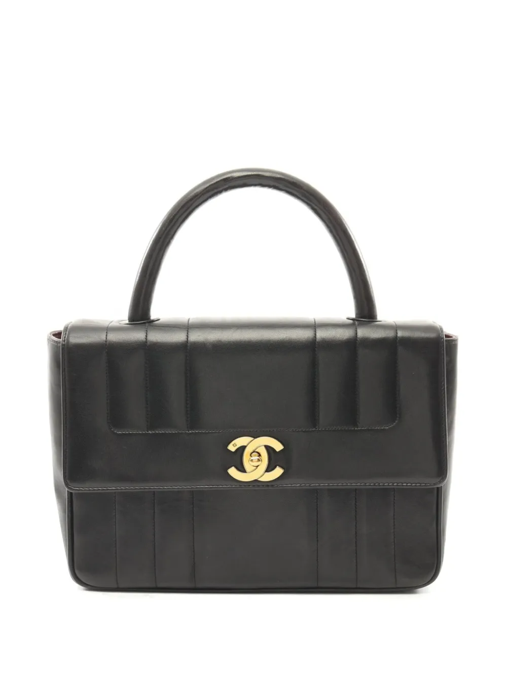 CHANEL Pre-Owned 1994-1996 マドモアゼル ハンドバッグ - ブラック CHANEL Pre-Owned 1994-1996 マドモアゼル ハンドバッグ - ブラック