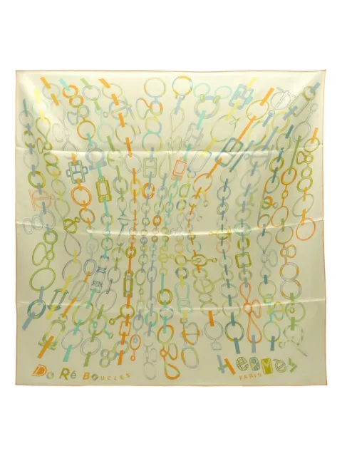 Hermès Pre-Owned 2010s Do Re Boucles scarf