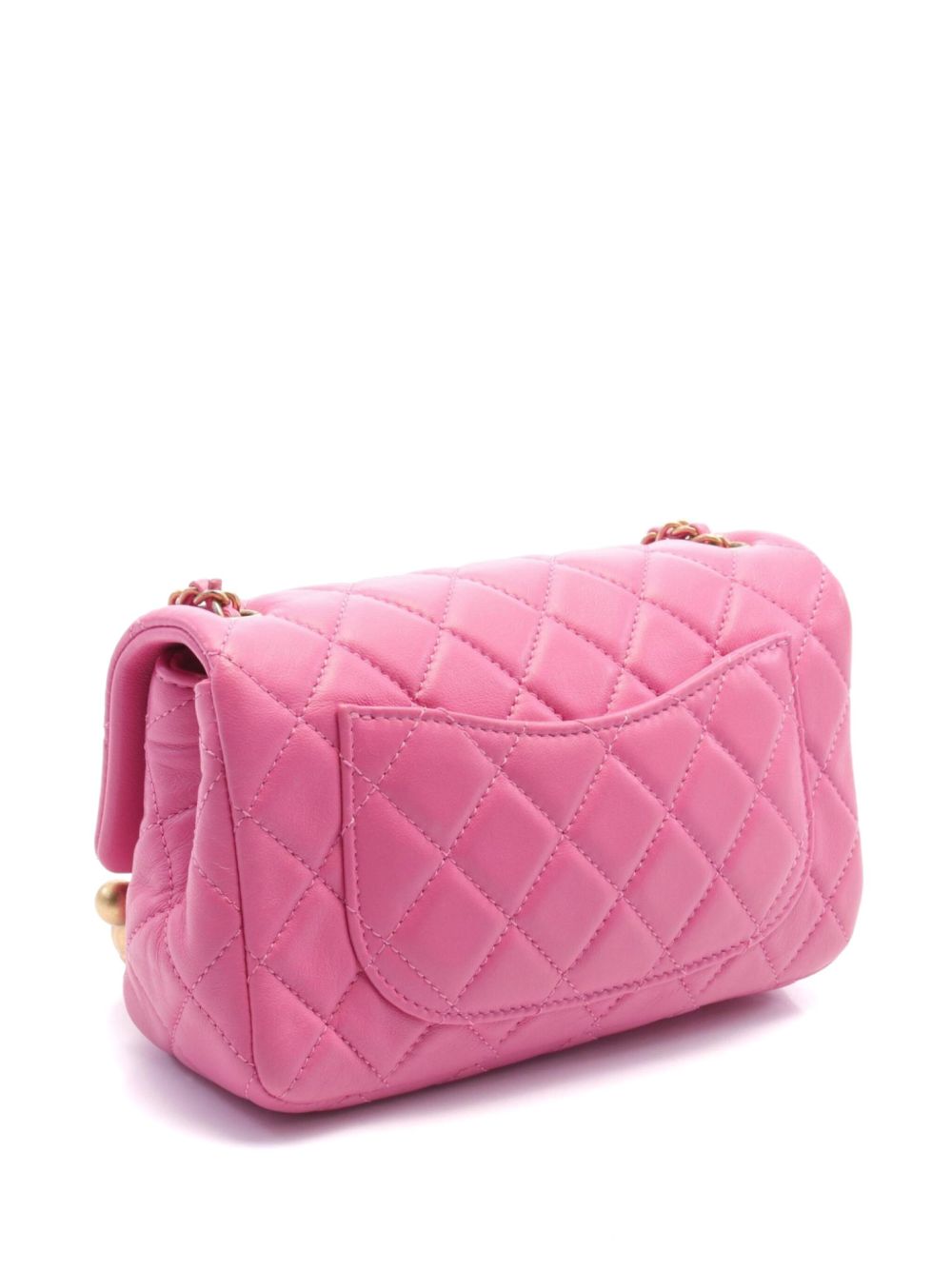 CHANEL Pre-Owned 2019 Flap mini-schoudertas - Roze