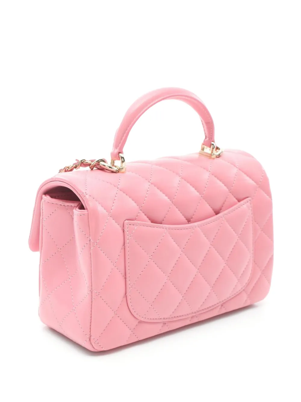 CHANEL Pre-Owned 2021 gevoerde schoudertas - Roze