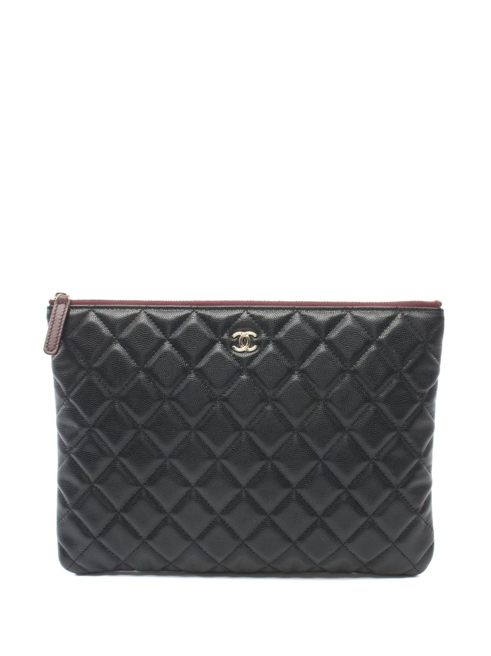 CHANEL 2019 CC QUILTED CLUTCH BAG