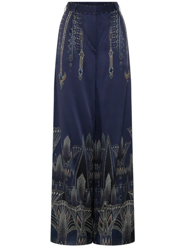 Camilla The Egypt Effect Trousers in Blue