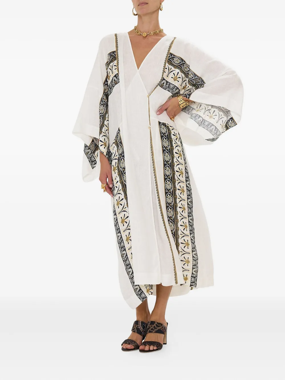 Camilla Temples Of Dendara-print kaftan dress | Day Dresses | Image 2