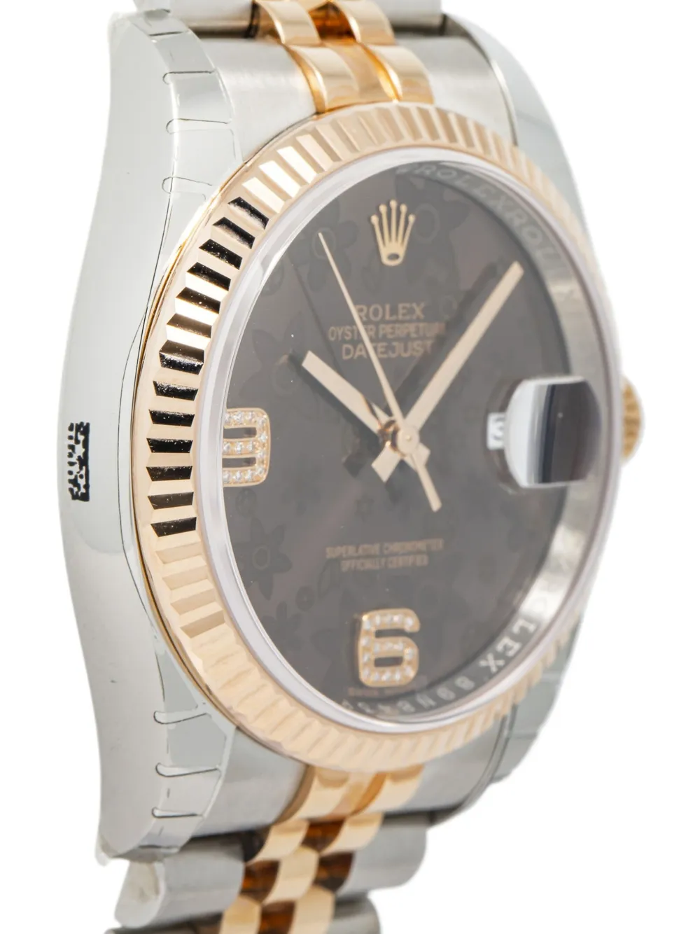 Pre-owned Rolex  Datejust 36mm In Brown