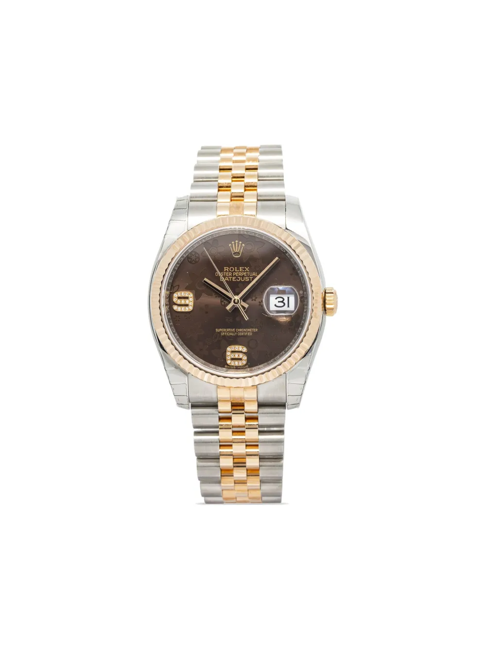 Rolex pre-owned Datejust 36mm | Brown | Image 1