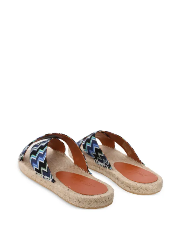 Missoni Naxos Slides | Blue | FARFETCH display picture 1