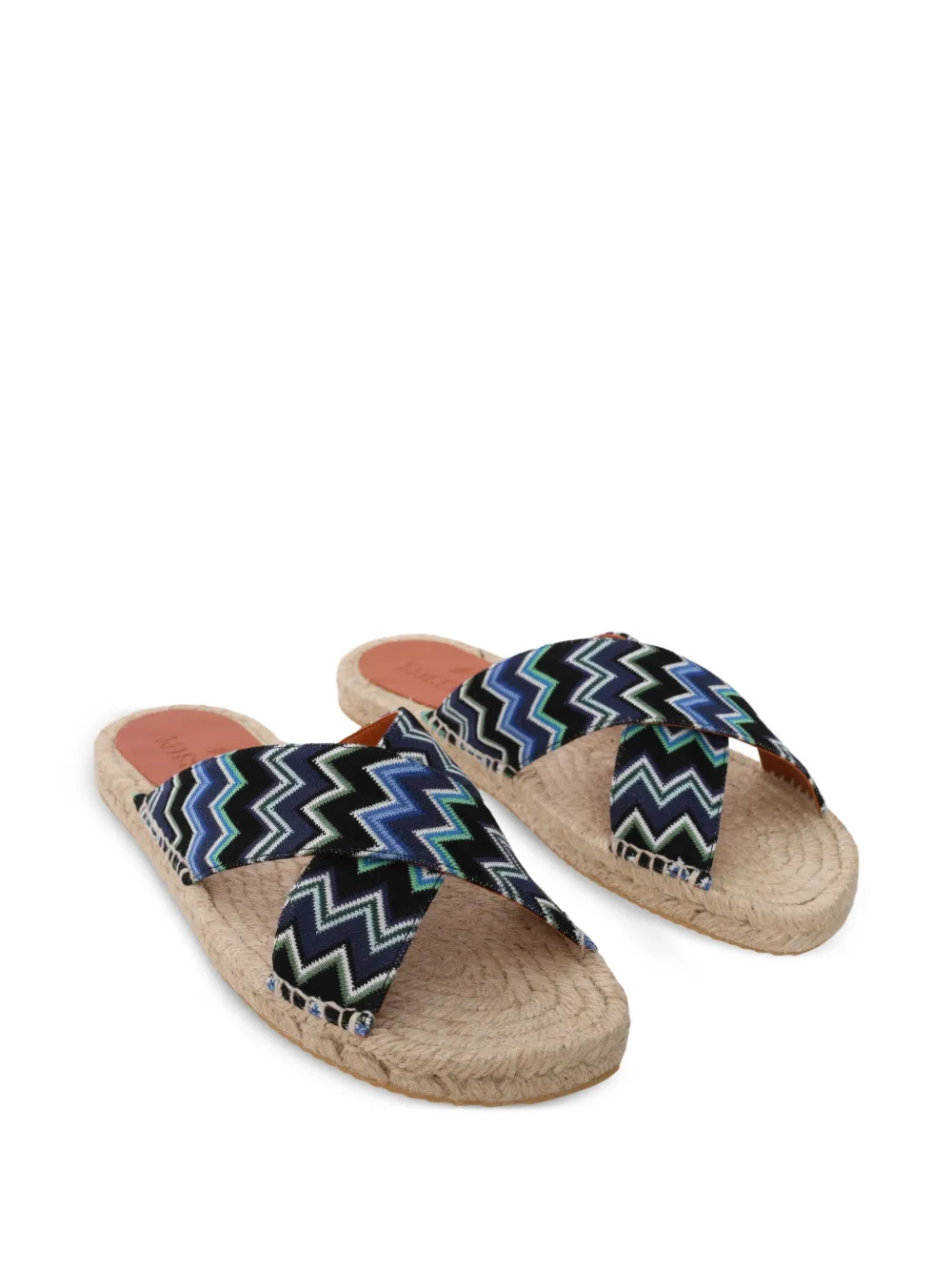 Missoni Naxos slides - Blauw