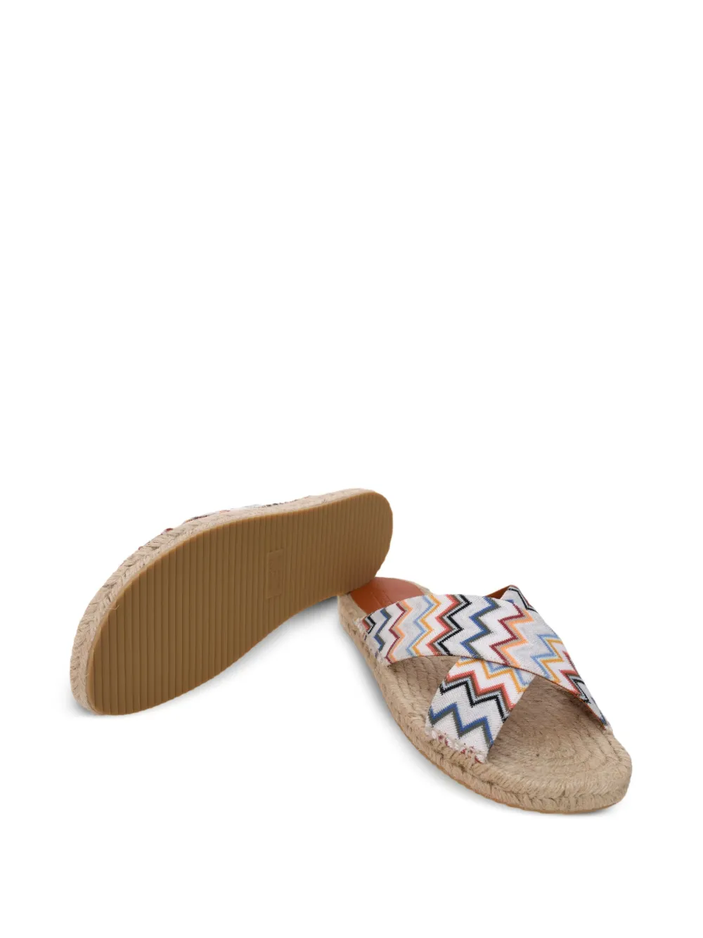 Missoni Naxos slippers Wit