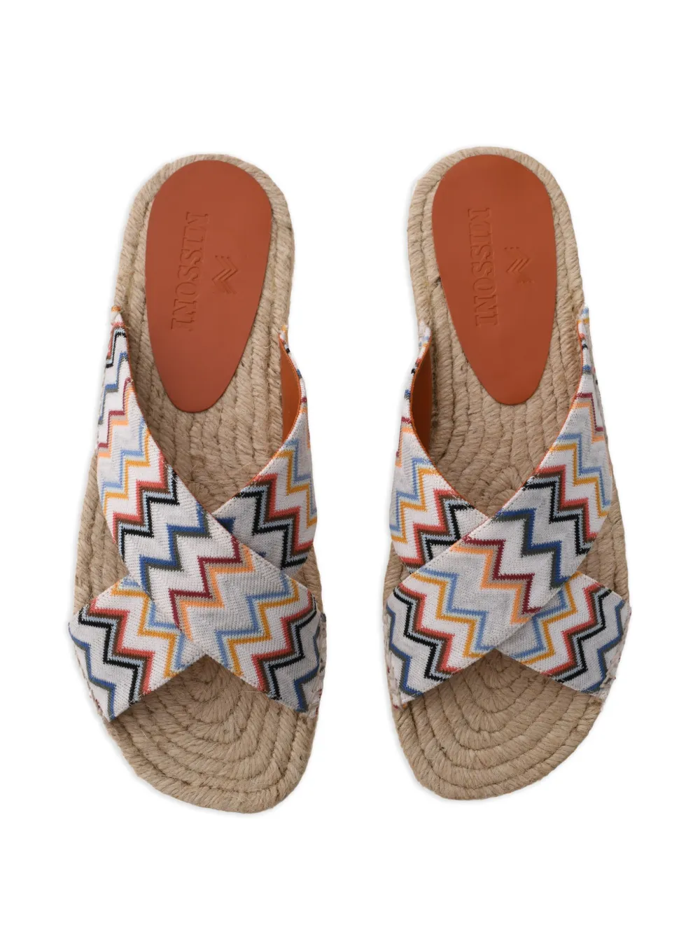 Missoni Naxos slippers Wit