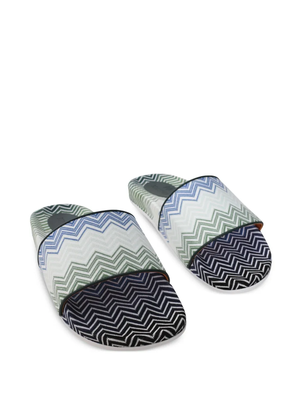 Missoni Leon slides - Groen