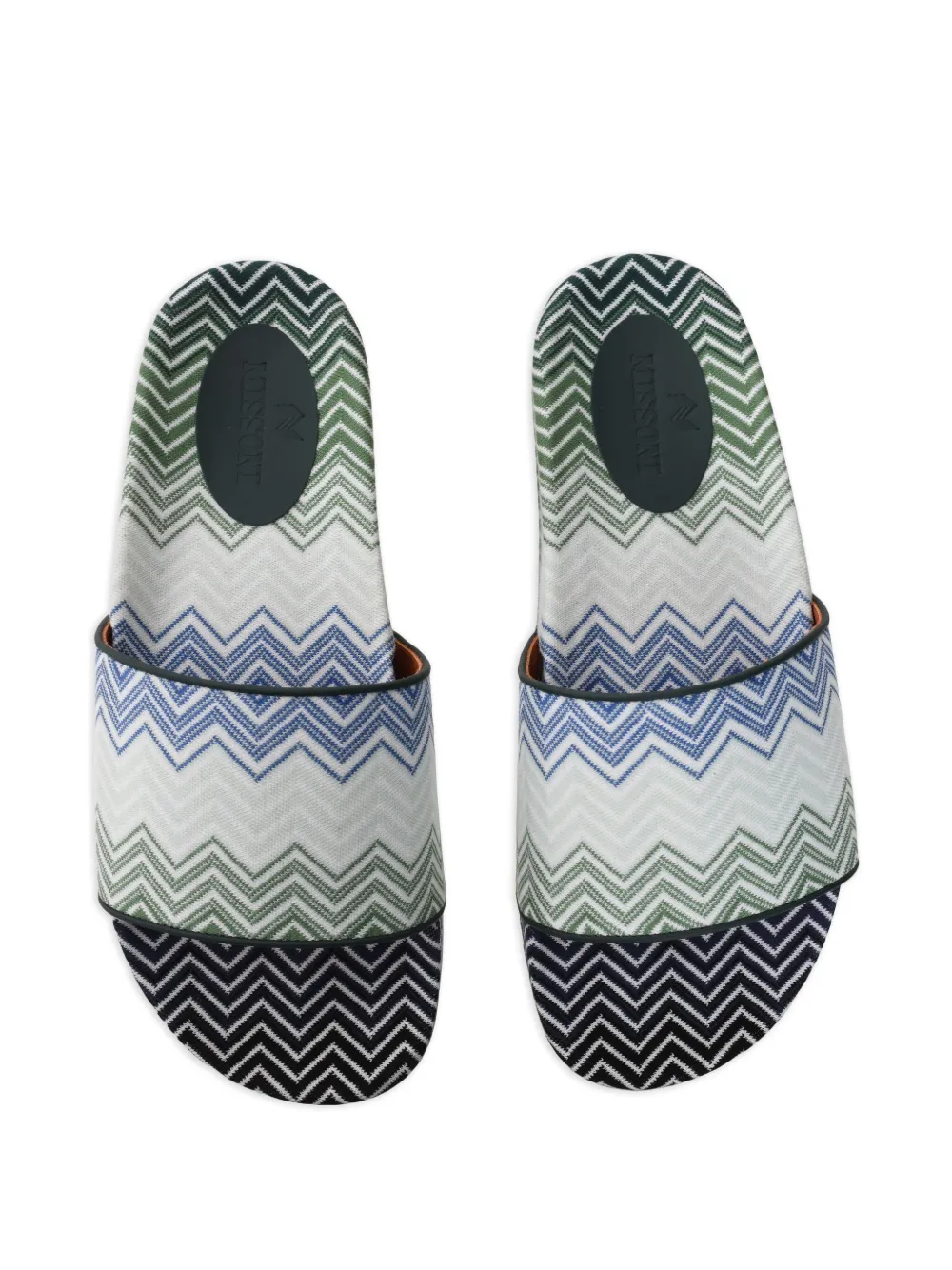 Missoni Leon slippers Groen