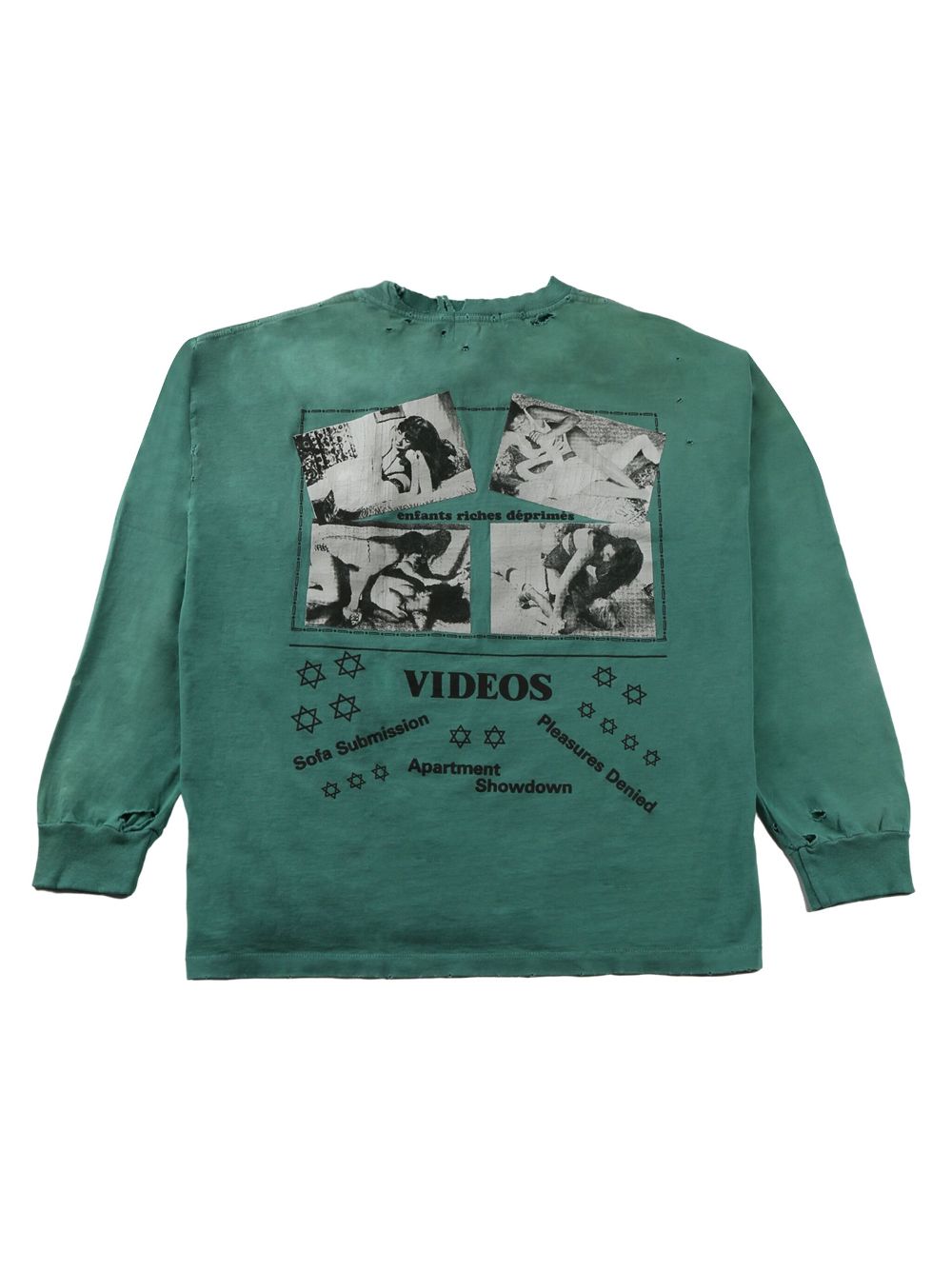 Enfants Riches Déprimés graphic-print sweatshirt - Groen