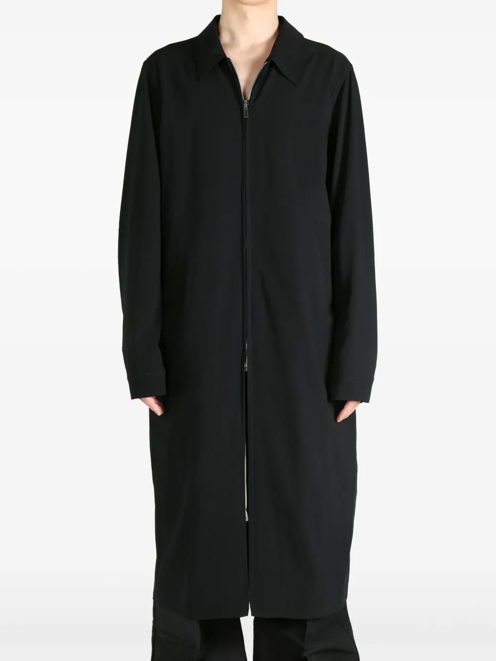 Rick Owens Brad Coat In Black