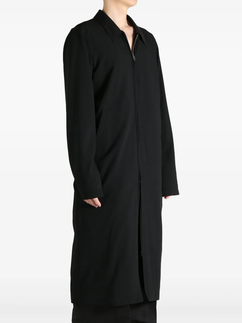 Rick Owens Brad Coat In Black