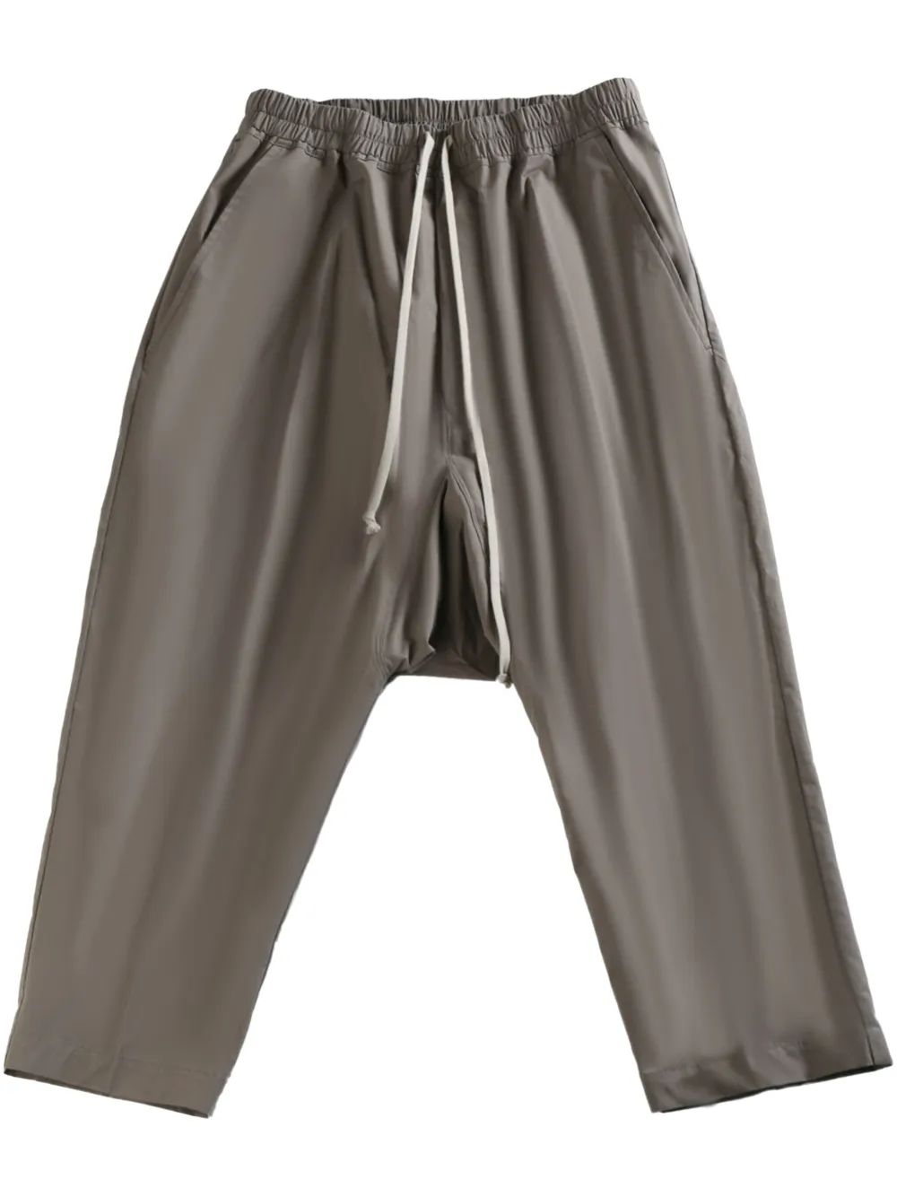 Rick Owens cropped sweatpants | gris | Image 1