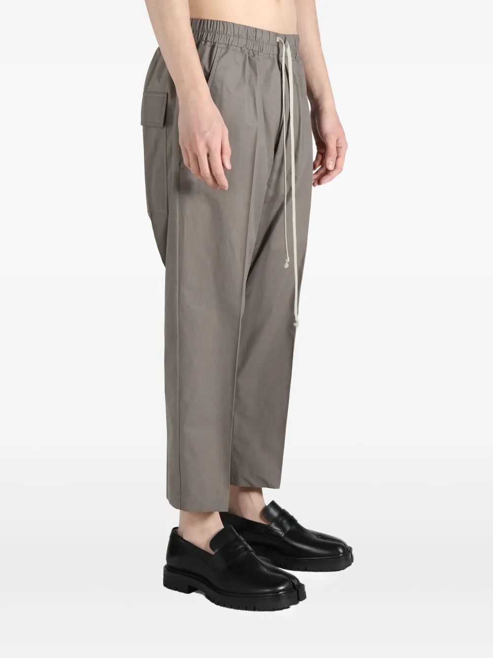 Rick Owens cropped sweatpants Grijs