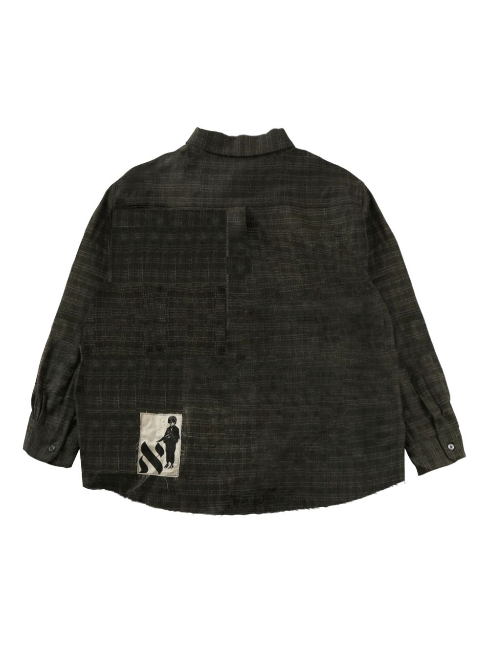 Enfants Riches Déprimés checked shirt - Groen