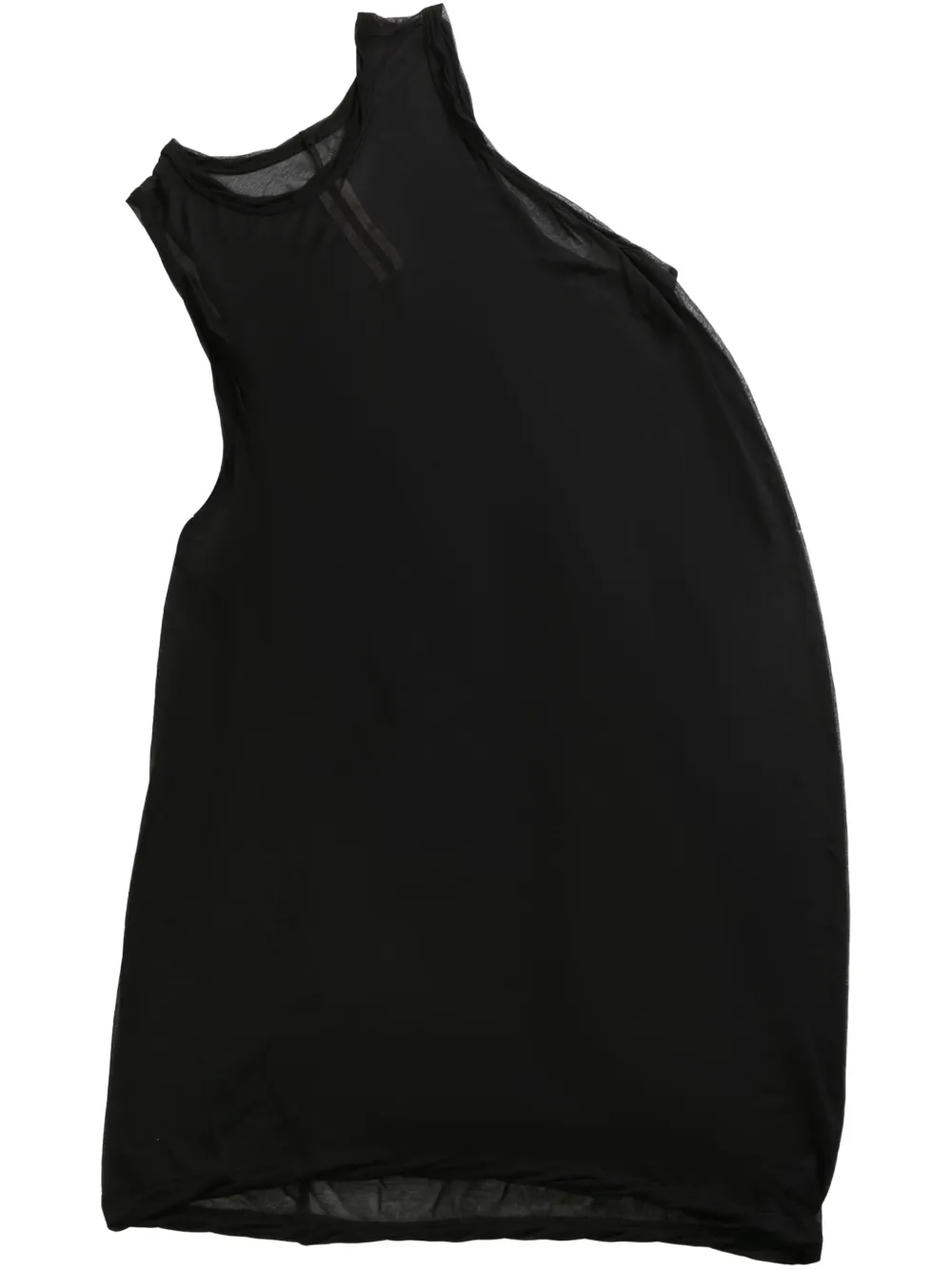 Rick Owens Anthem Tank Top In Black